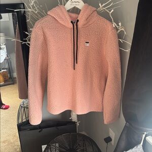 FILA soft pink hoodie